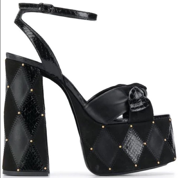 COPY - YSL Yves Saint Laurent Paige Suede Platfor… - Picture 8 of 10